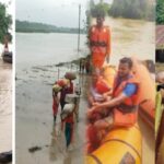 दरभंगा जिले के तीन प्रखंड बाढ़ की चपेट में आ गए हैं, 50 से अधिक गांवों के दो लाख लोग प्रभावित हैं।