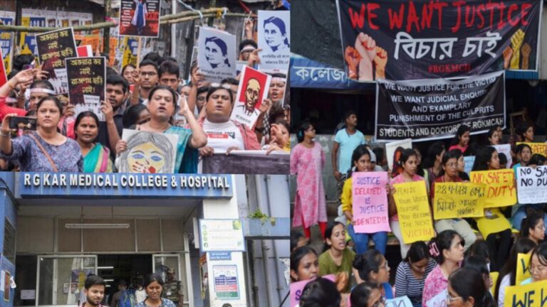 The protest of Junior doctors and others
